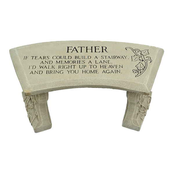 Father Memorial Stone Bench