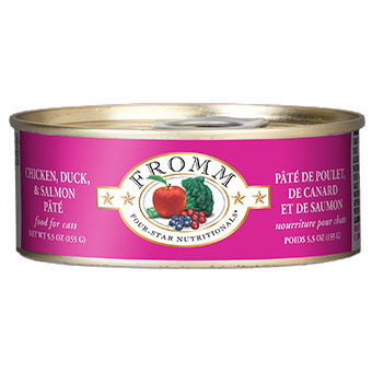 Fromm Four Star Chicken, Duck, Salmon Pate Cat Food