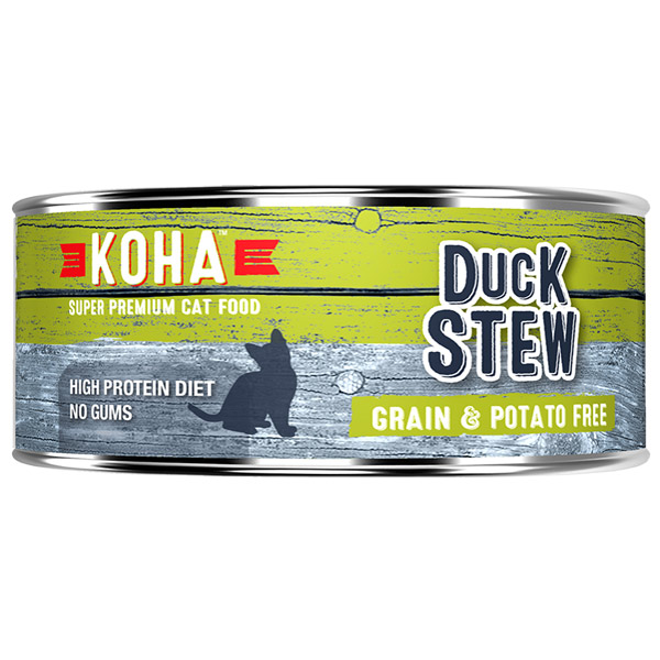 KOHA Duck Stew Cat Food, 5.5 oz. Can