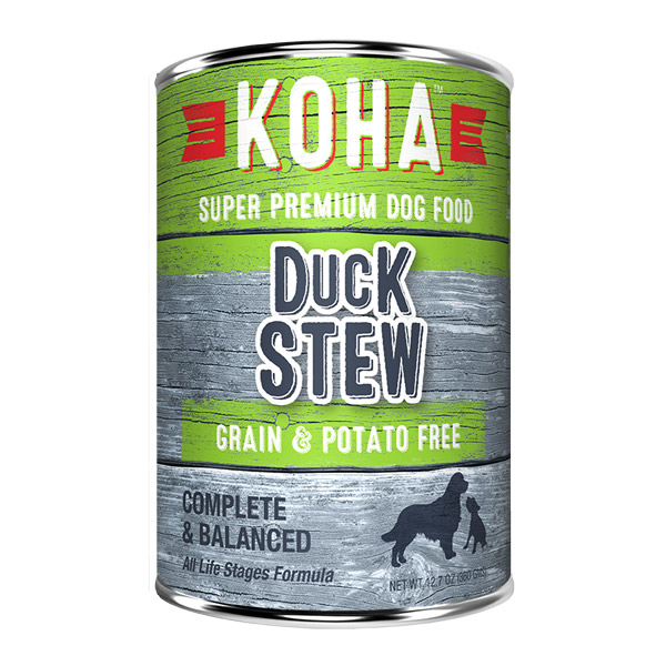 KOHA Duck Stew Dog Food, 12.7 oz. Can