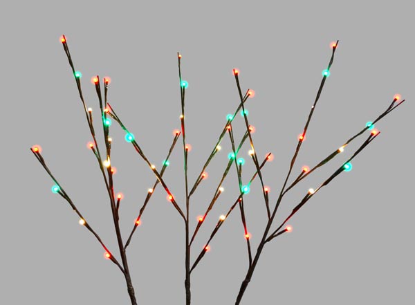 32" Bright Light Twig Stakes (Set of 3), Traditional