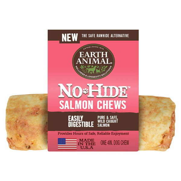 Earth Animal No-Hide 4" Salmon Chew