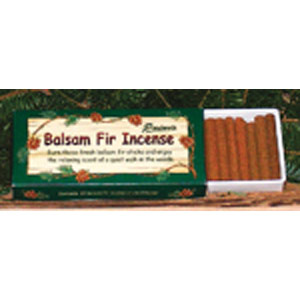 Balsam Fir Incense, 24 Sticks w/ Holder