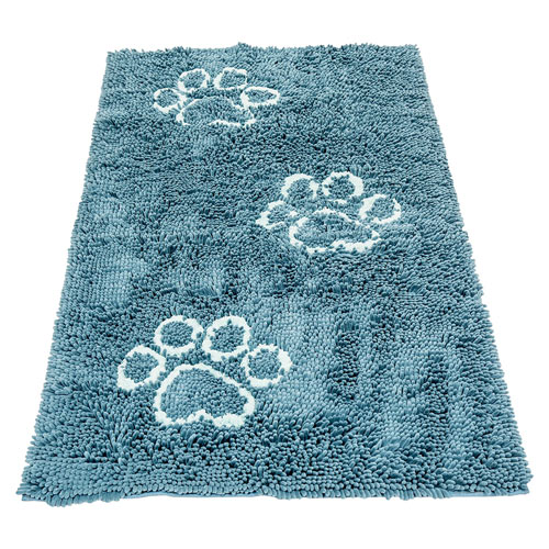 Dirty Dog Doormat Runner, Pacific Blue, 60" x 30"