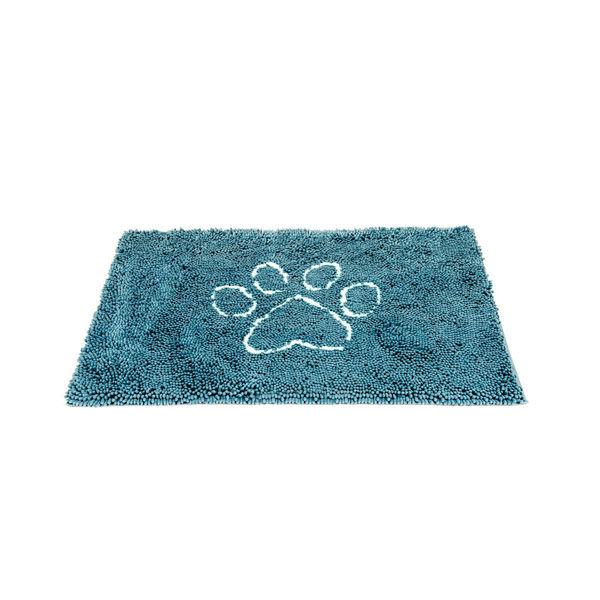 Dirty Dog Doormat, Pacific Blue, 35" x 26"