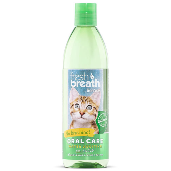 Fresh Breath Water Additive for Cats, 16 oz.