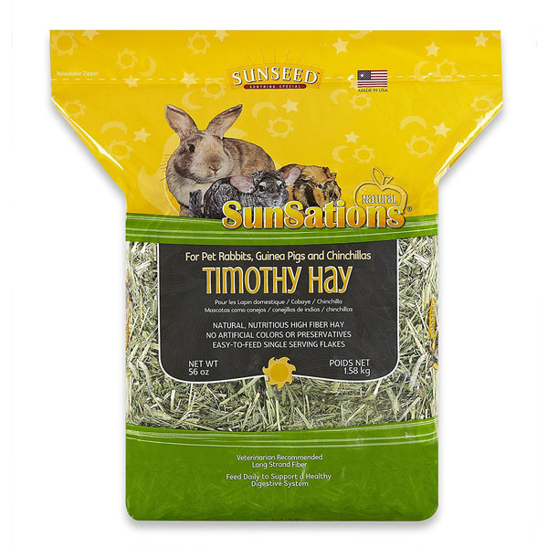 Sunseed SunSations Natural Timothy Hay, 56 oz.