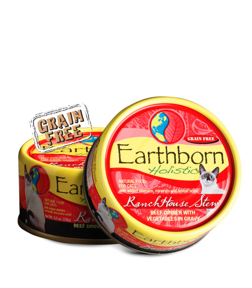 Earthborn Holistic® RanchHouse Stew Canned Cat Food, 5.5 oz.