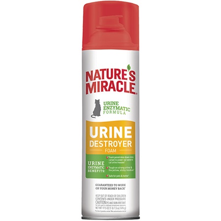 Nature's Miracle Cat Urine Destroyer - Foam 