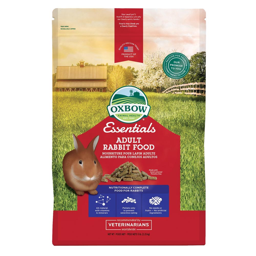 Oxbow Essentials - Adult Rabbit Food, 5 LB