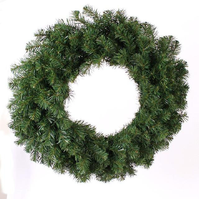 60" Norway Pine Wreath, Unlit 