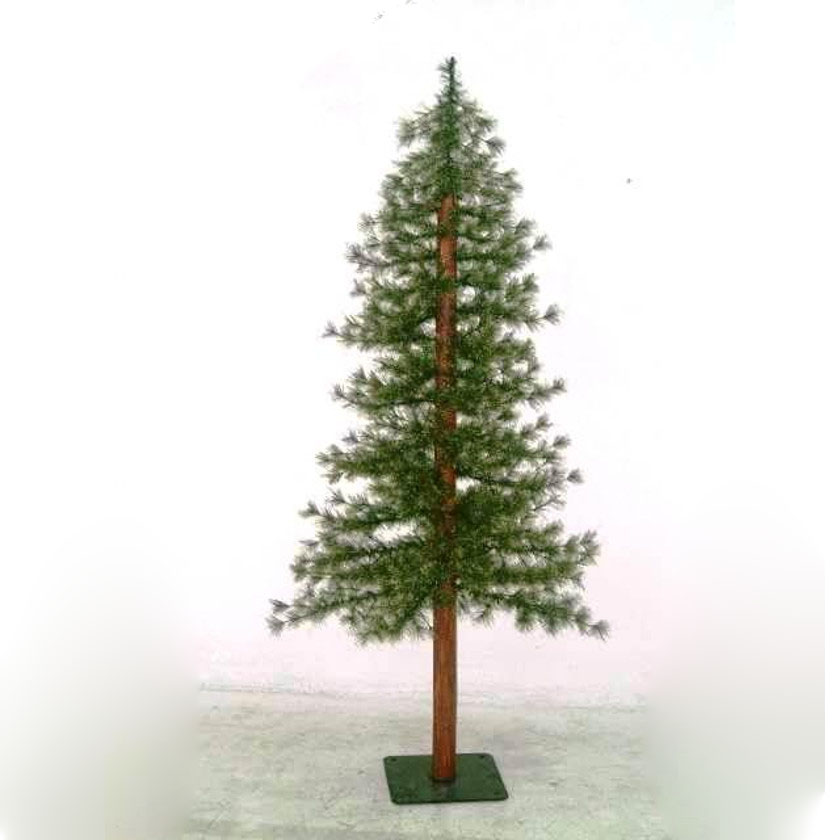 4' Cheyenne Alpine Christmas Tree, Clear Lights 