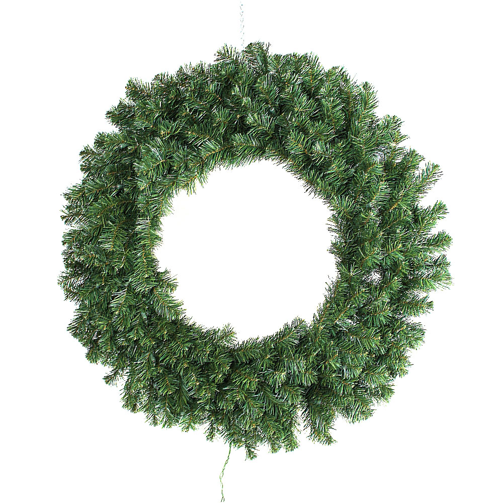 36" Norway Pine Wreath, Unlit 