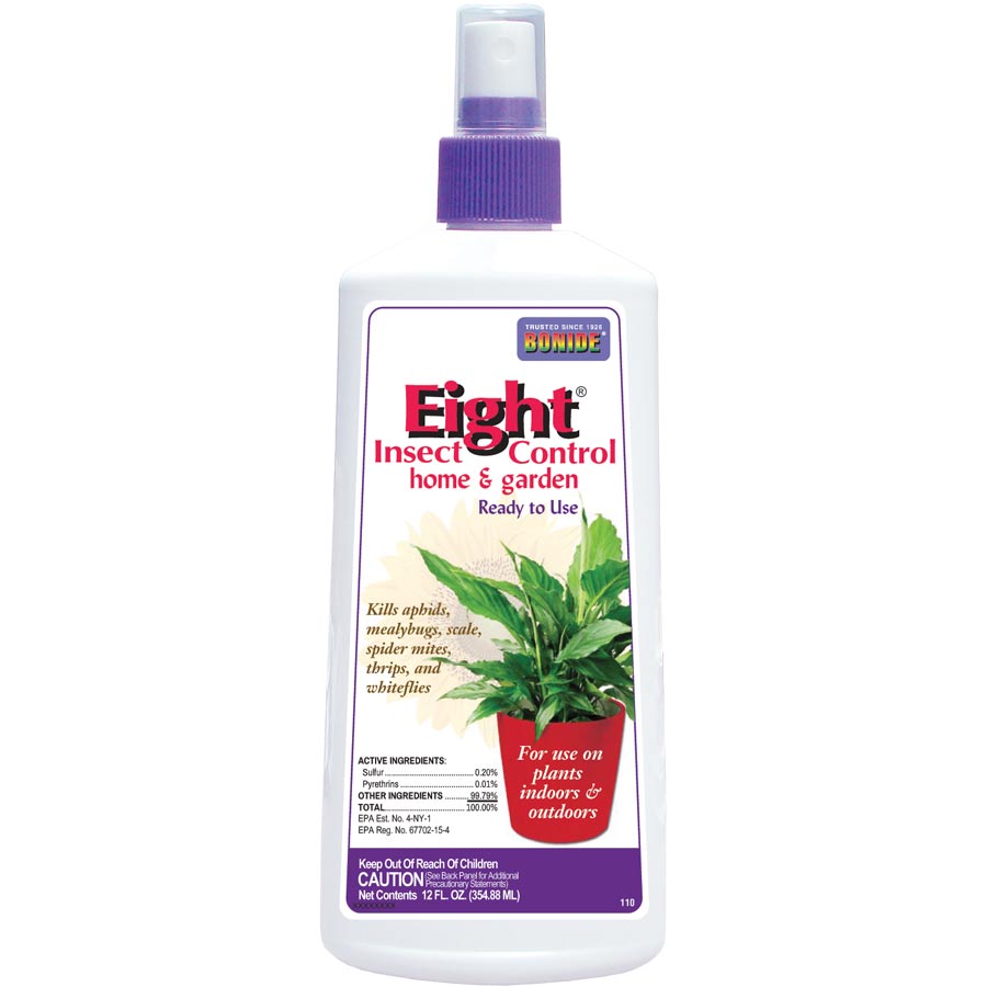 Eight® Insect Control Garden & Home, RTU, 12 oz.