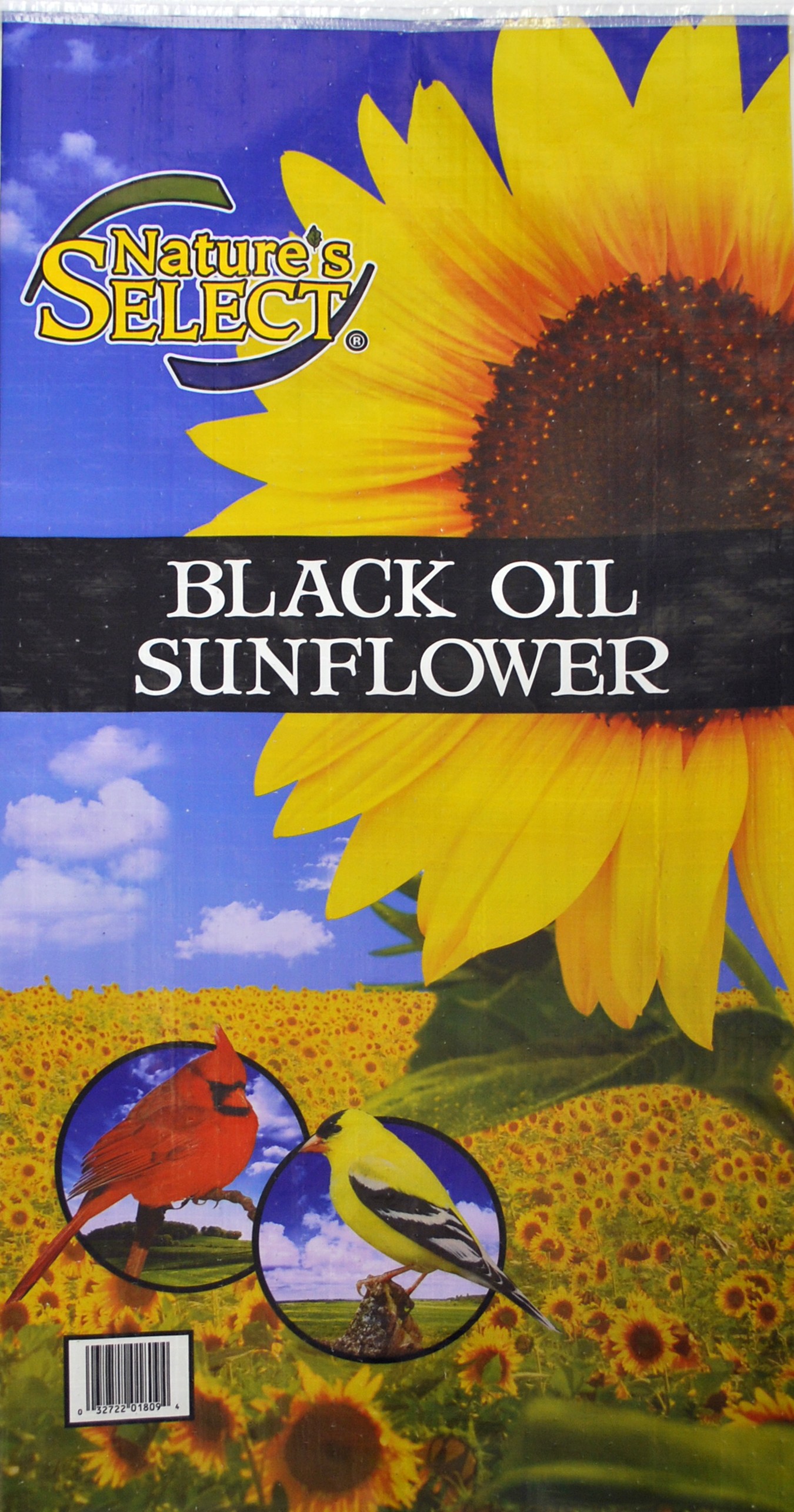 Nature's Select Black Oil Sunflower Seed, 20 LB