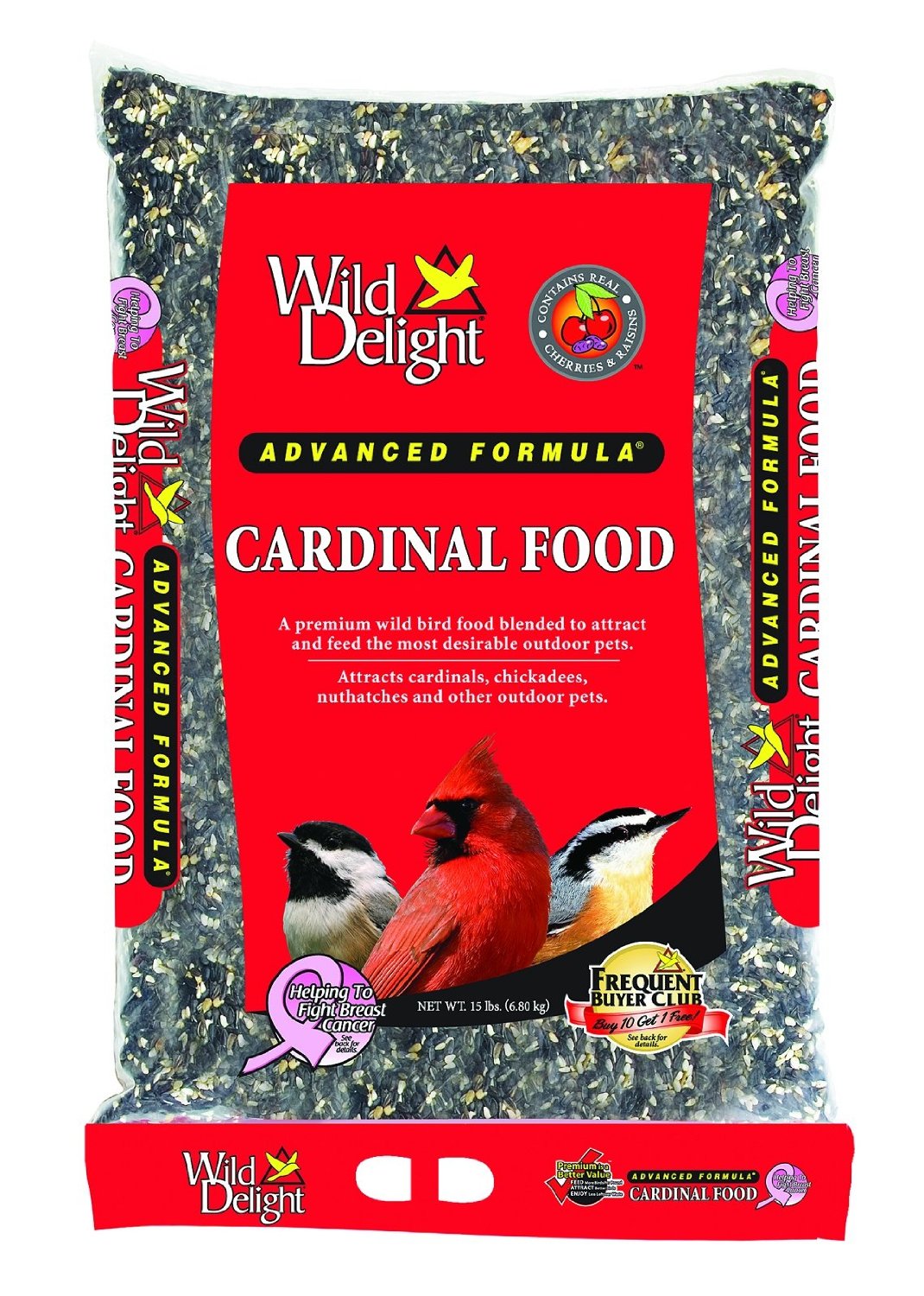 Wild Delight Cardinal Food, 15 LB