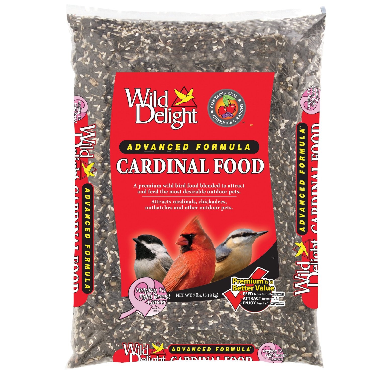 Wild Delight Cardinal Food, 7 LB
