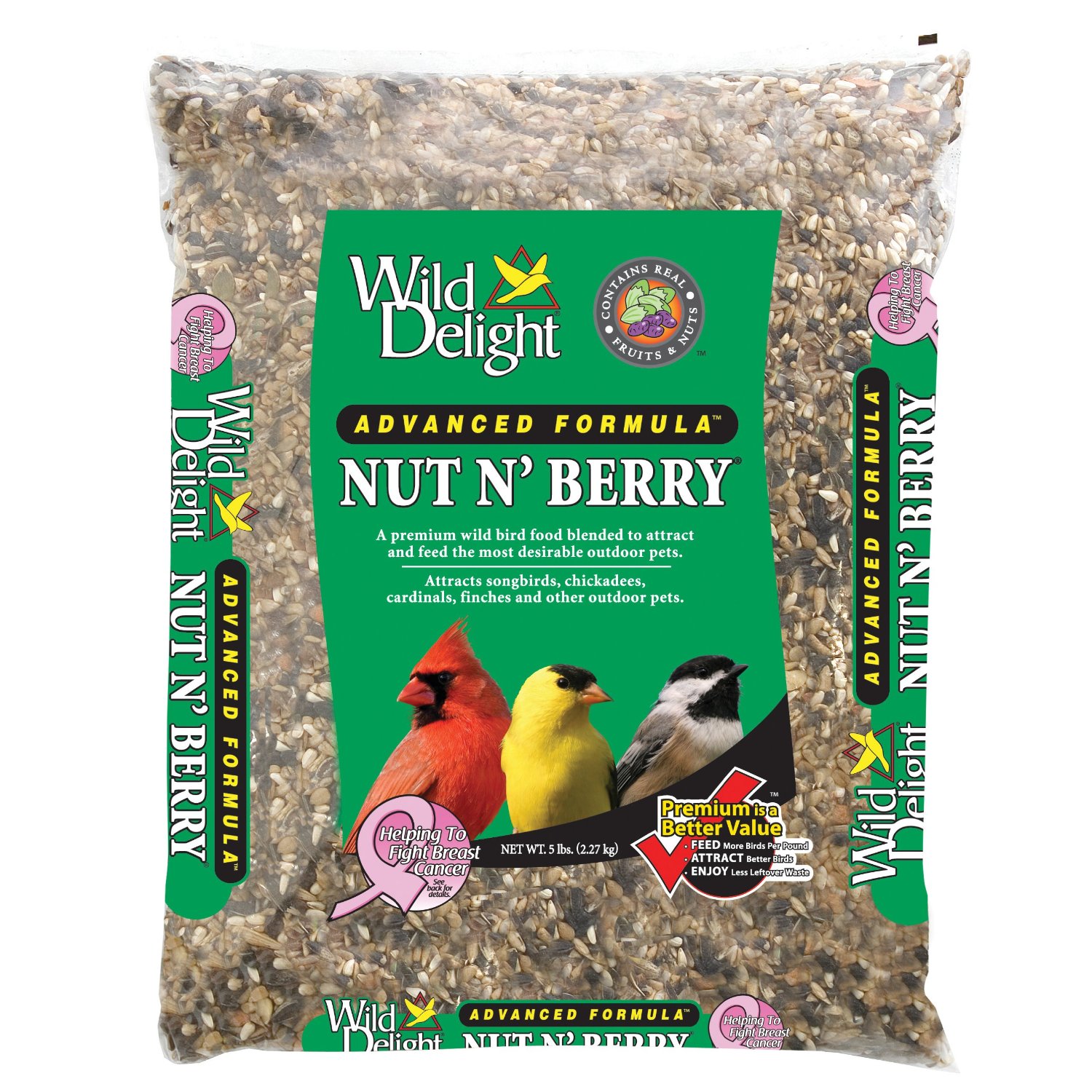 Wild Delight Nut N' Berry Seed, 5 LB