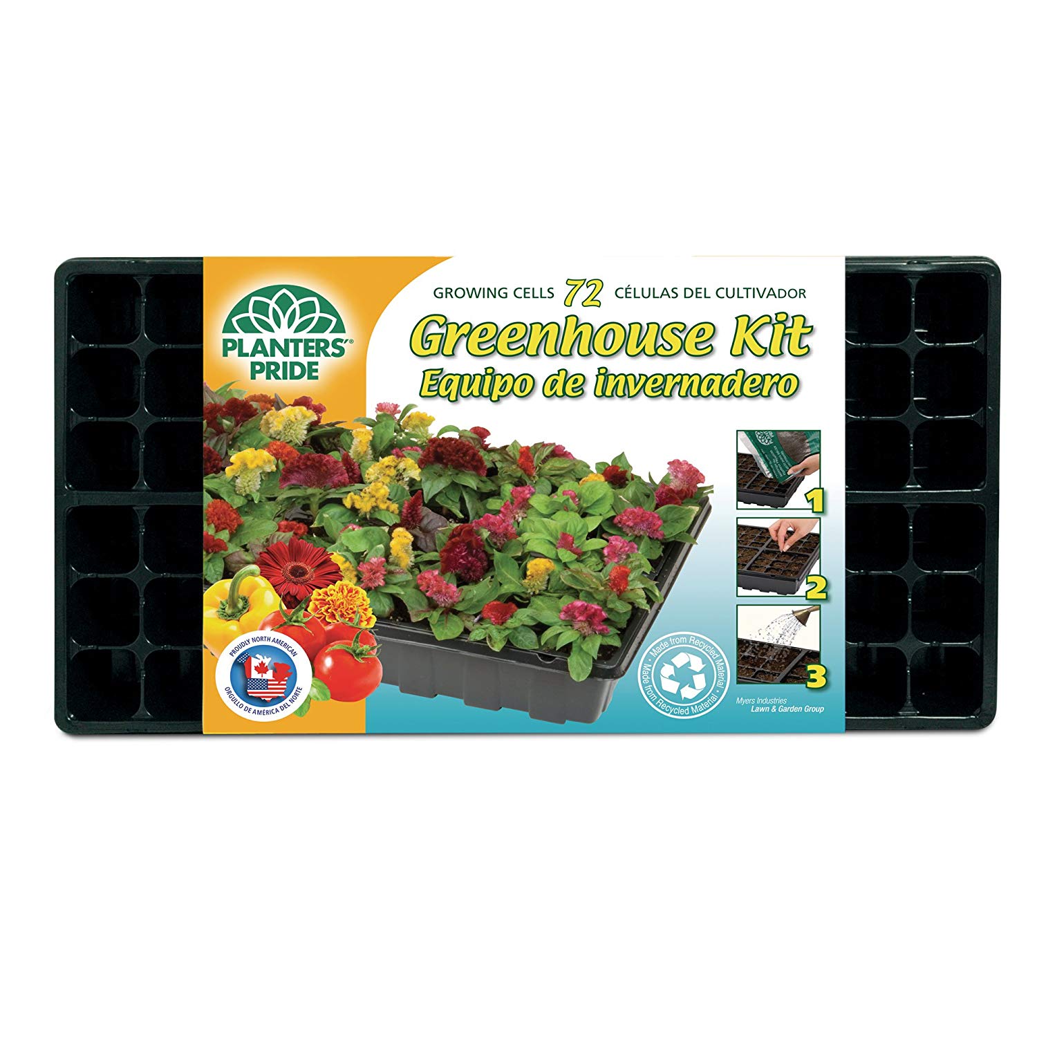 Greenhouse Starter Kit, 72 Growing Cells