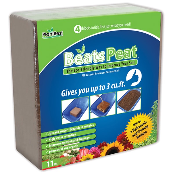 BeatsPeat Hydroponic & Growing Medium, 11 LB.