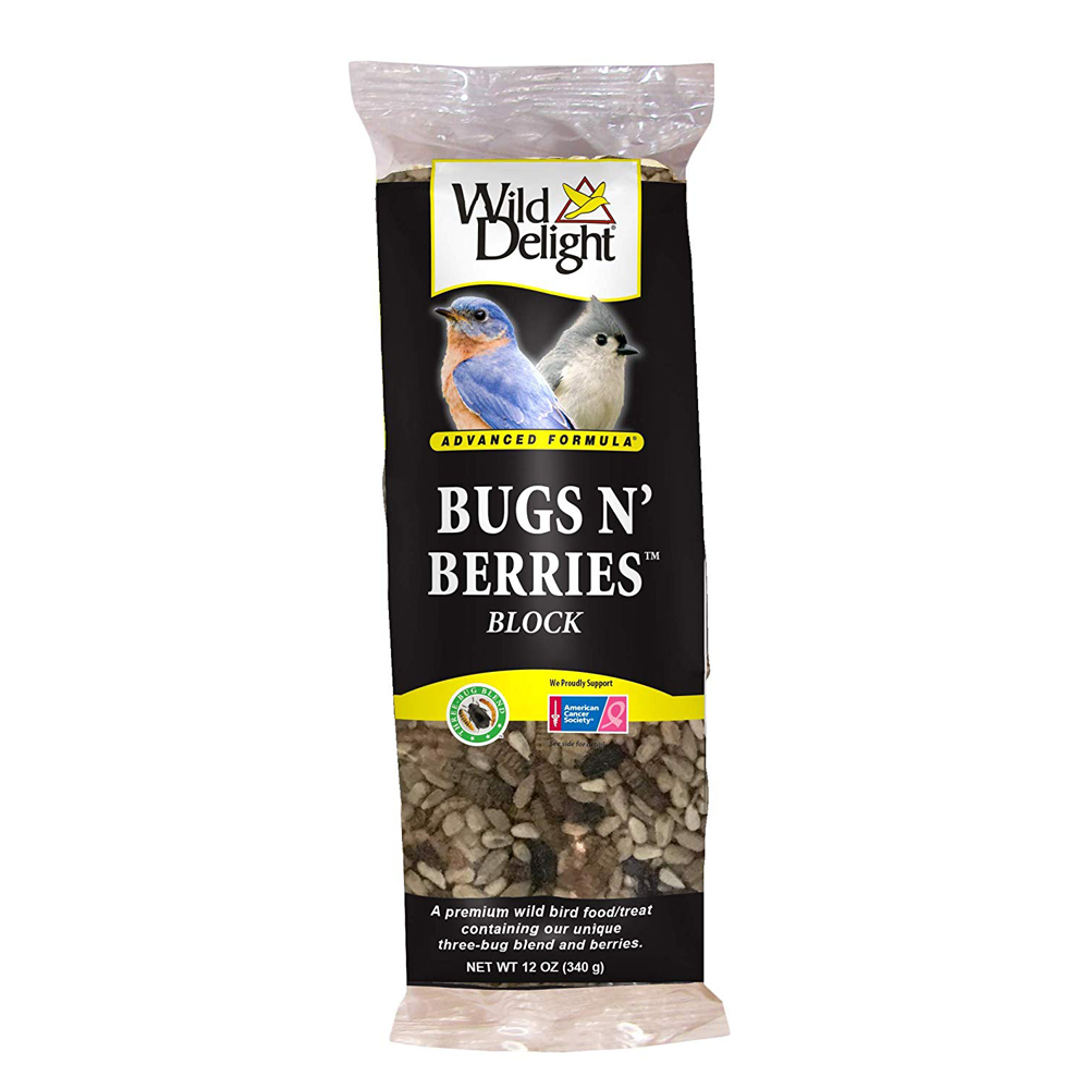 Wild Delight Bugs N' Berries Block, 12 oz.