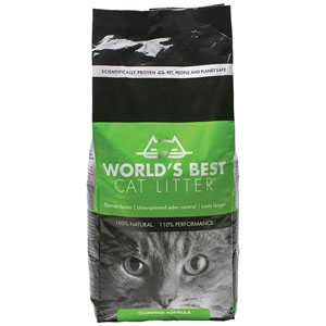 World's Best Clumping Cat Litter-28 lbs