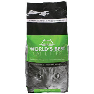 World's Best Clumping Cat Litter-28 lbs
