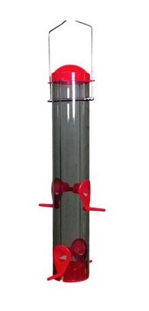 Wild Bird and Finch Tube Feeder, 16.25"