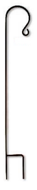 Border Concepts Tall Single Lawn HookHeavy Duty, 7 ft. 4 in.