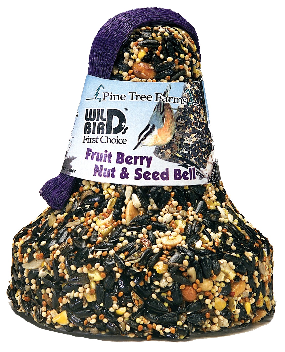 Bird Seed Bell Fruit Berry Nut, 16 oz