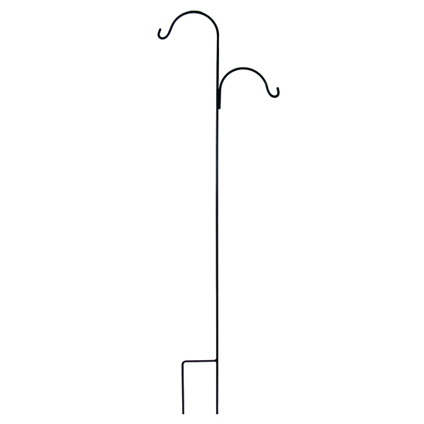 Border Concepts Tall Off-Set Double Crane Hook, 7 ft. 4 in.