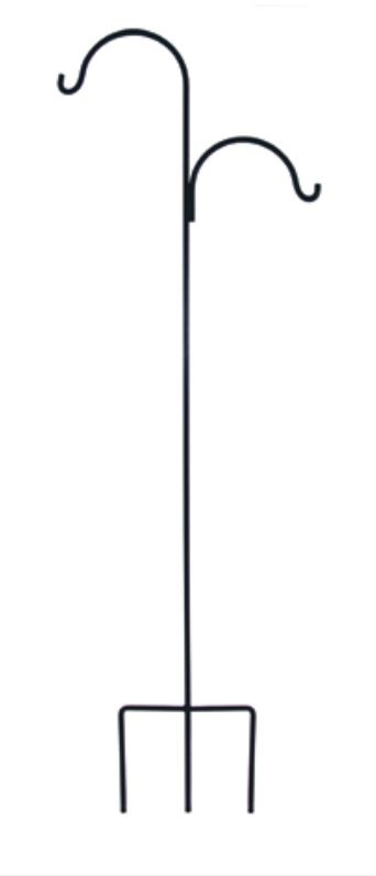 Border Concepts Tall Double Hurricane Hook, 7 ft. 4 in.