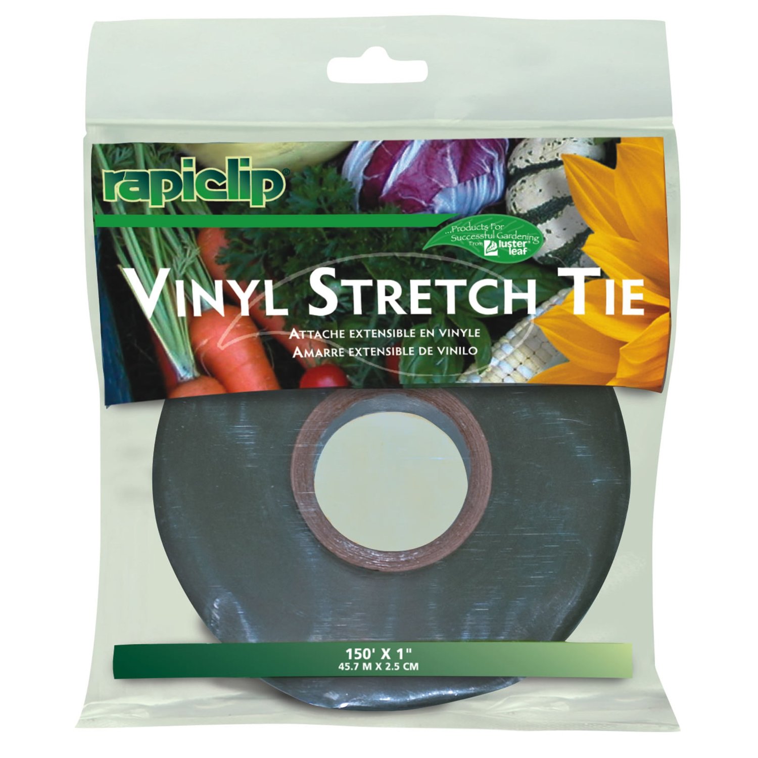 Luster Leaf Rapiclip Extra Wide Vinyl Stretch Tie, 150 Ft. Roll