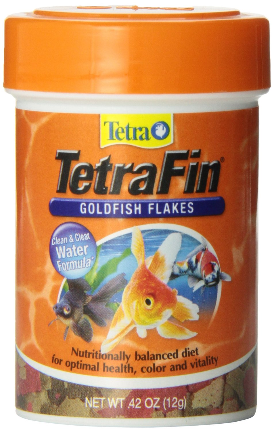 TetraFin Goldfish Flakes, 0.42 OZ