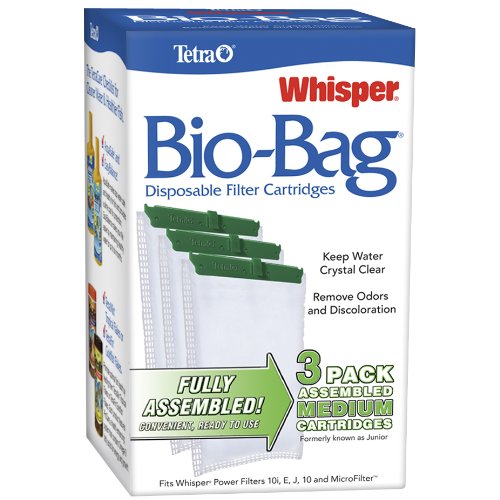Tetra Whisper Assembled Bio-Bag Filter Cartridges, Medium (3 pack)