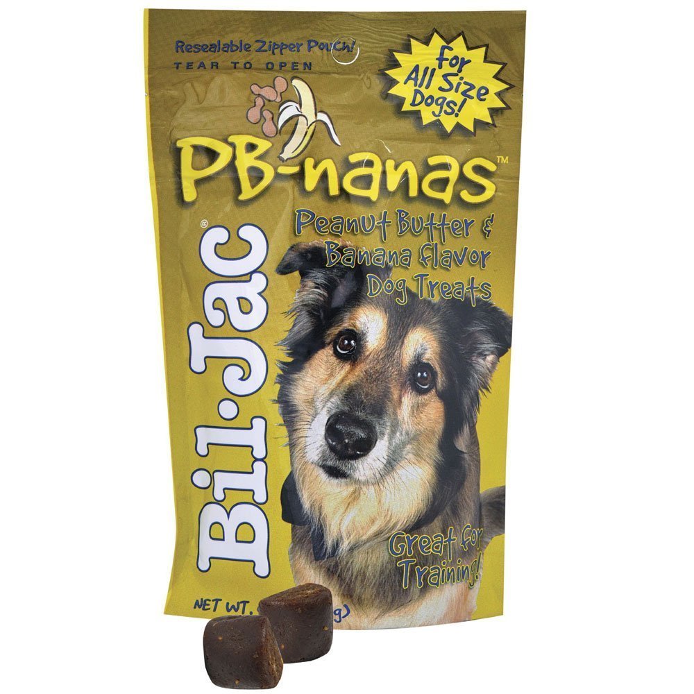 Bil-Jac PB-Nanas Dog Treats, 4oz.