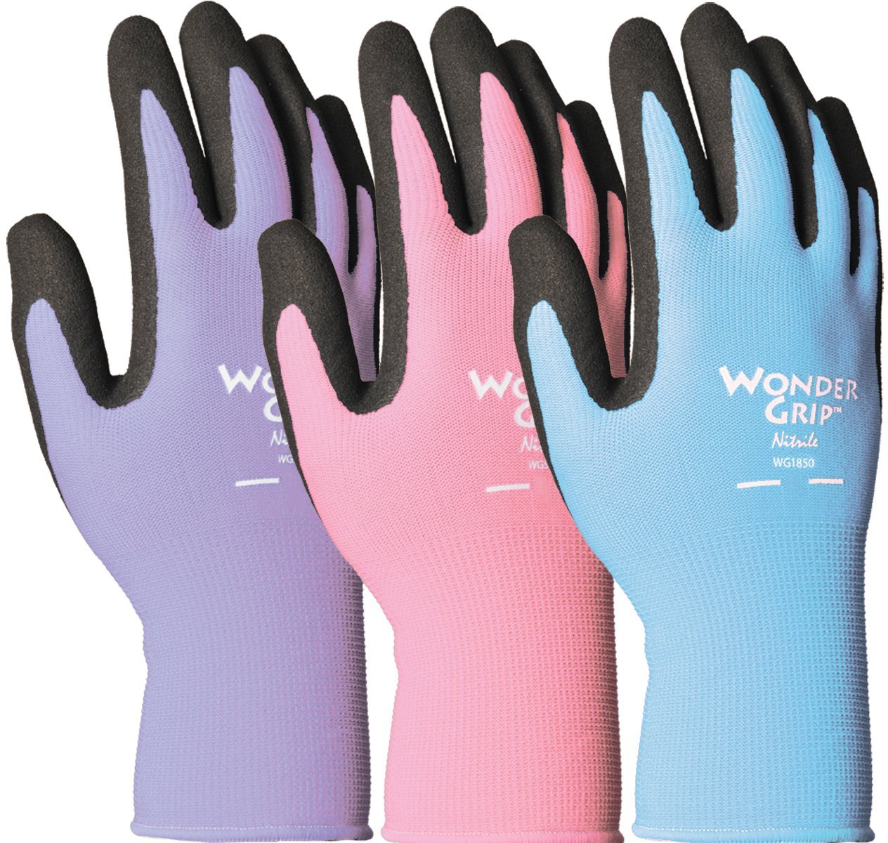Wonder Grip Nearly Naked Nitrile Palm Glove - Small