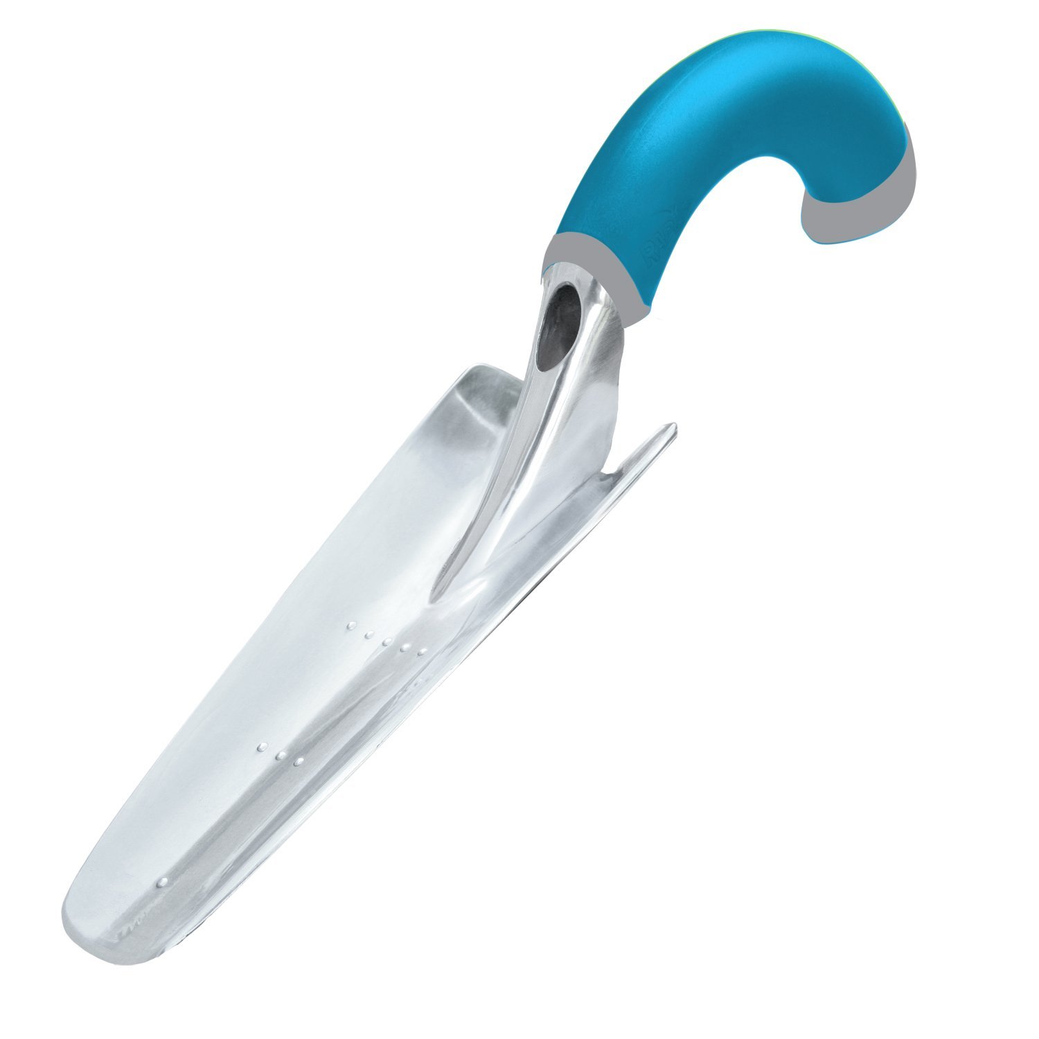 Radius Garden Ergonomic Aluminum Hand Transplanter, Blue