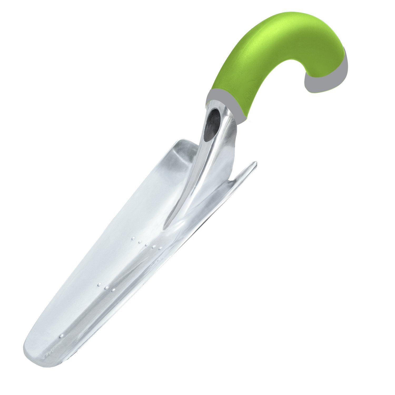 Radius Garden Ergonomic Aluminum Hand Transplanter, Green
